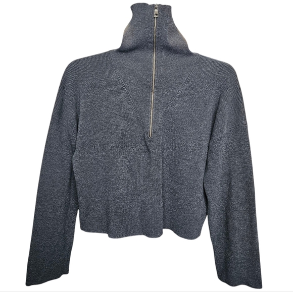 The Group Babaton Grey Rodin Sweater Size M - Picture 4 of 9